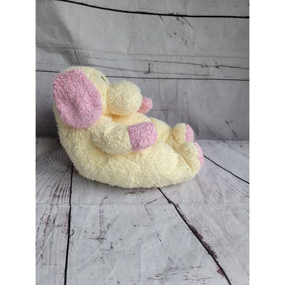 Ty Baby Plush Pillow Pals Dog baby Yellow Puppy Dog Rattle 1999 Stuffed Toy - Picture 4 of 10